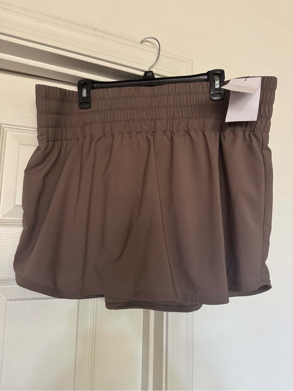 NWT Nike Women's Solid Stretchy Ultra-High Waisted One Skort Plus Size XXL